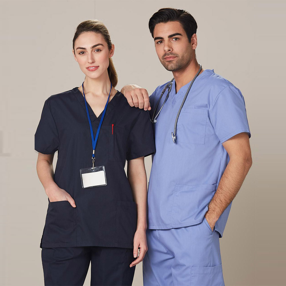 Unisex Scrub Top