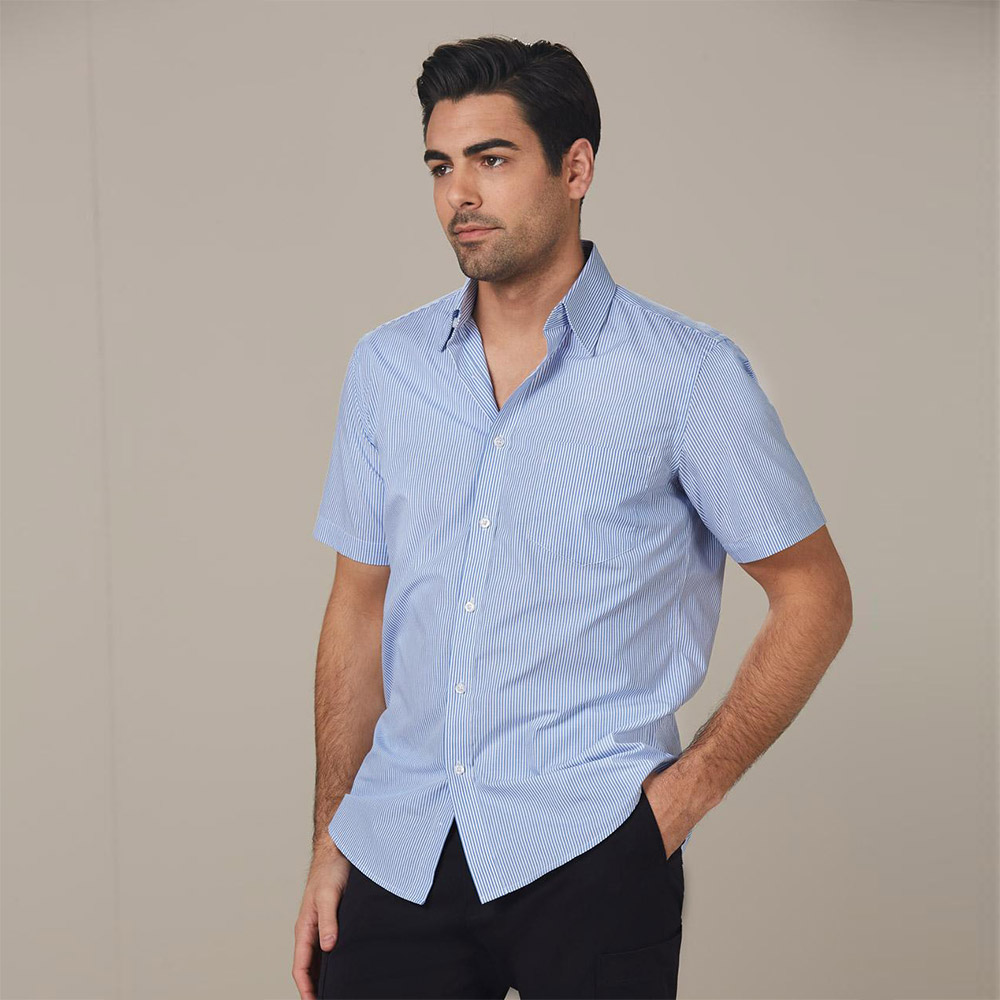 Men's Balance Stripe Short Sleeve Shirt