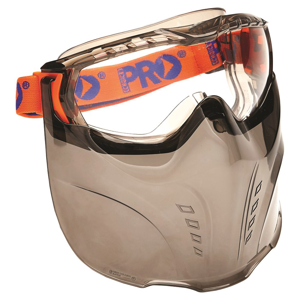 PVC Vadar Anti-Scratch Anti-Fog Goggle Shield with UV Protection