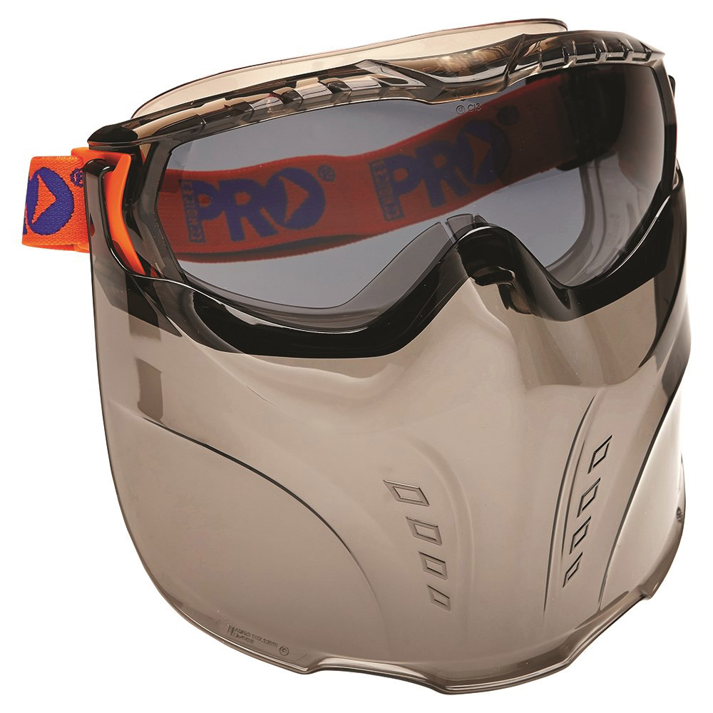 PVC Vadar Anti-Scratch Anti-Fog Goggle Shield with UV Protection
