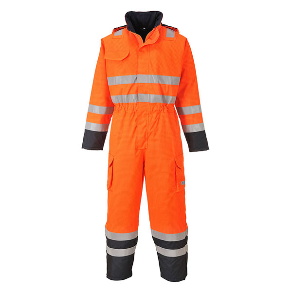 Flame Retardant Rain Hi-Vis Multi Coverall