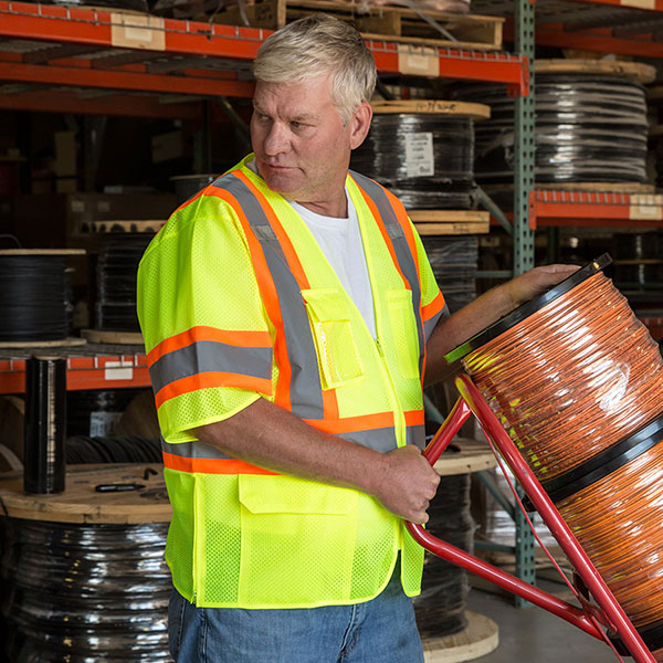 Class 3 Deluxe Mesh Safety Vest