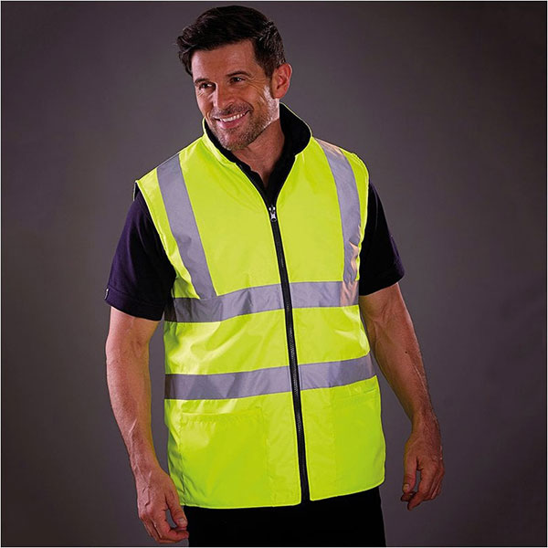 Hi-Vis Reversible Bodywarmer