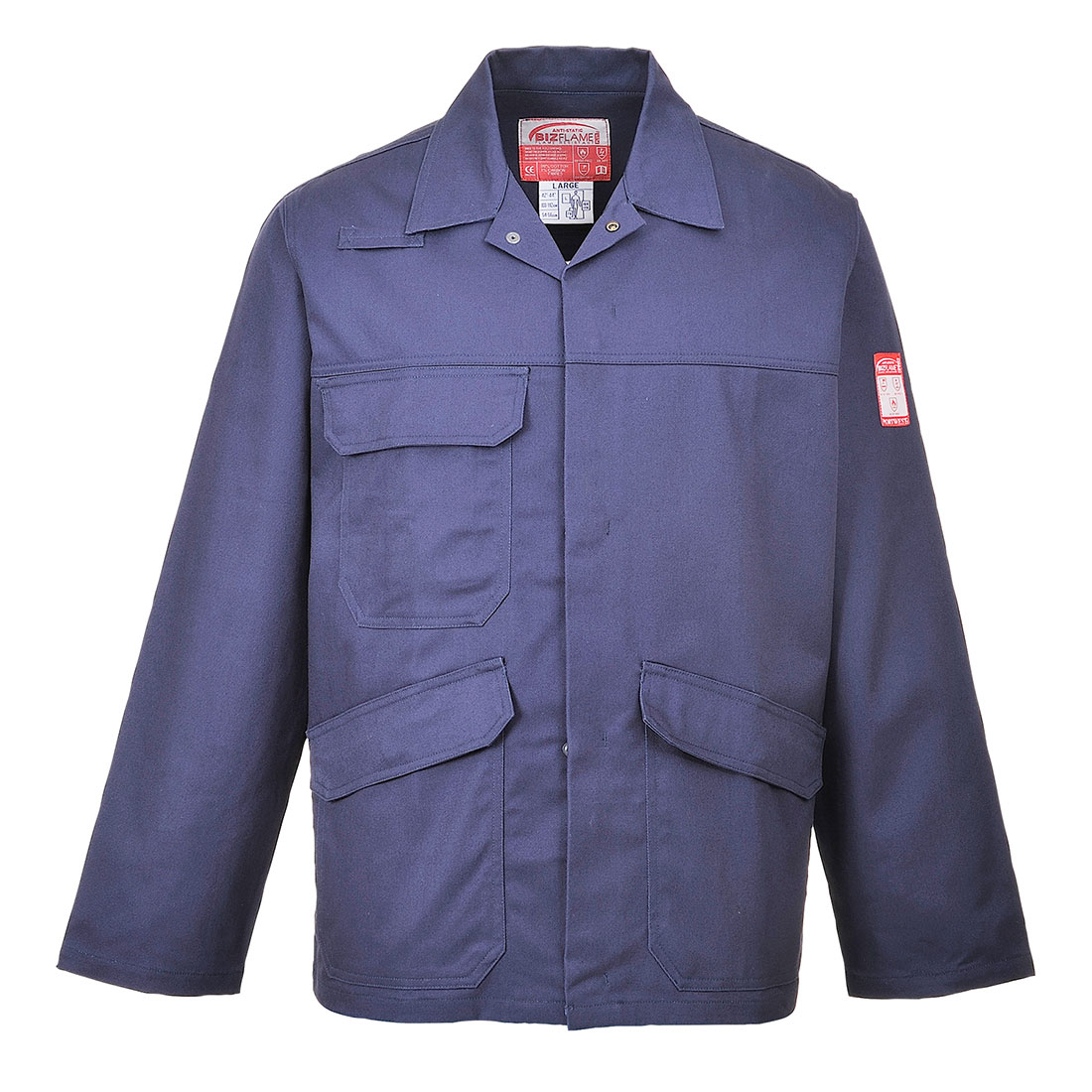 Flame Resistant Durable Classic Jacket with Against Welding Hazards