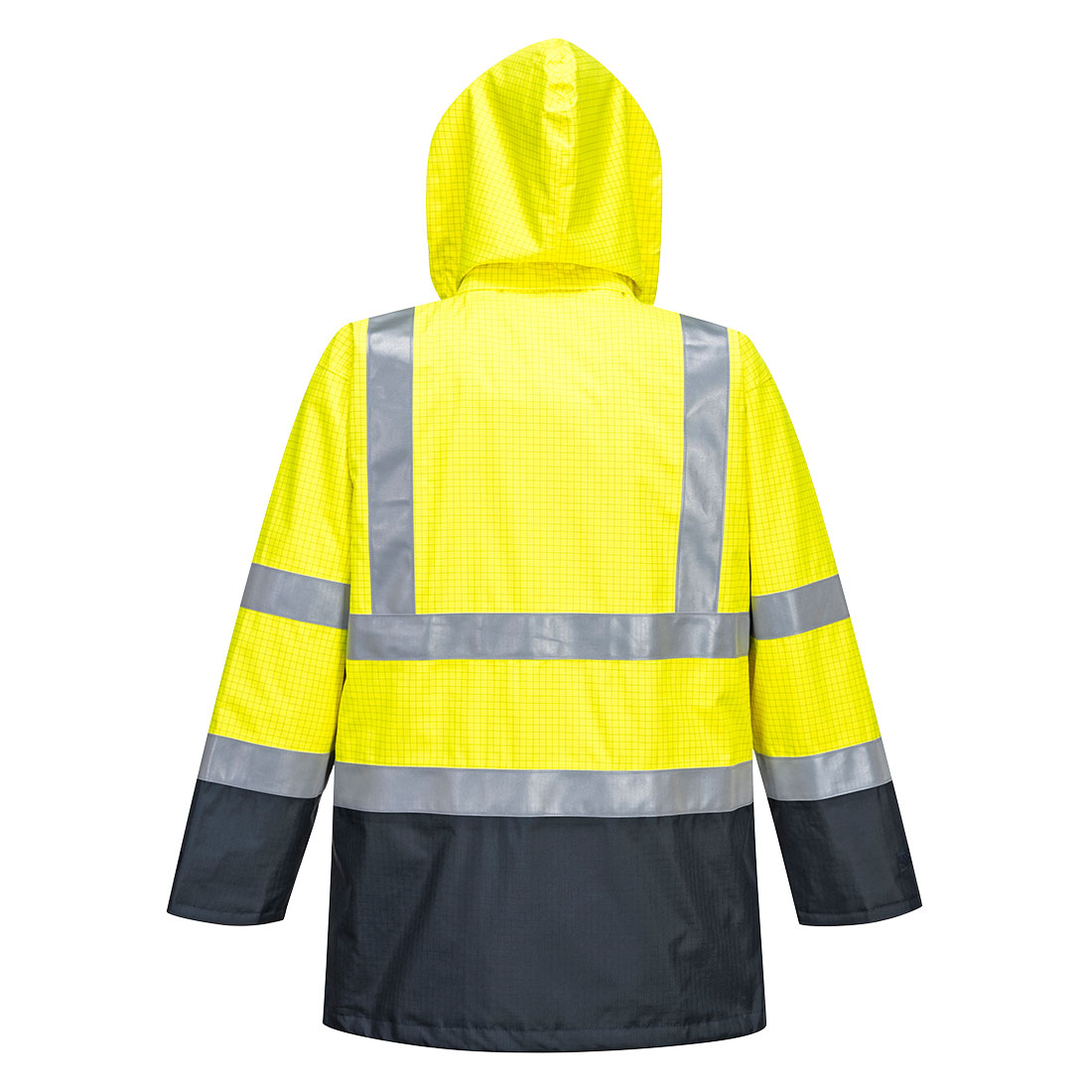 Rain Flame Resistant Breathable Hi-Vis Multi-Protection 3-IN-1 Jacket