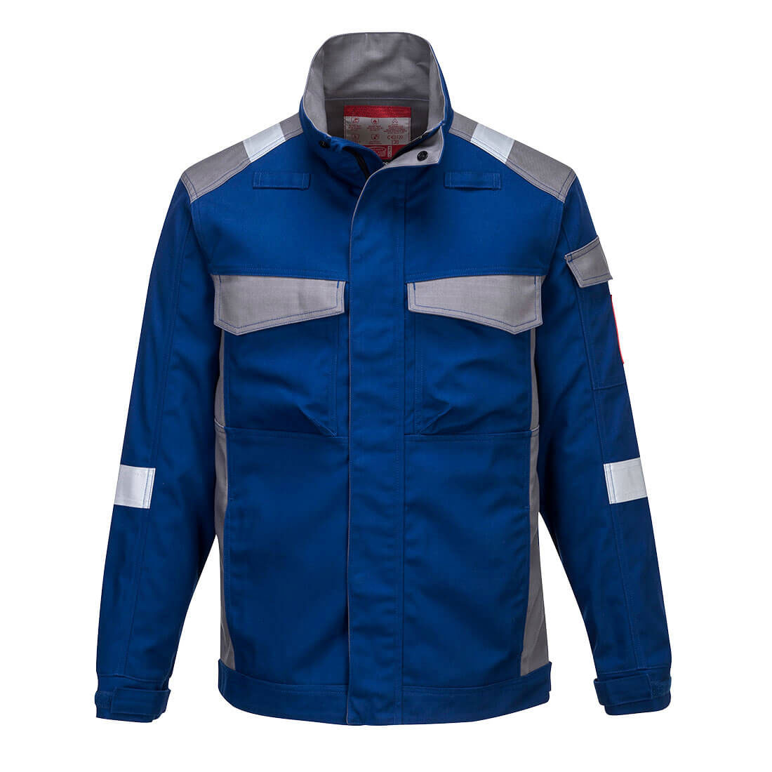 Flame Resistant Durable Classic Two Tone Industrial Jacket