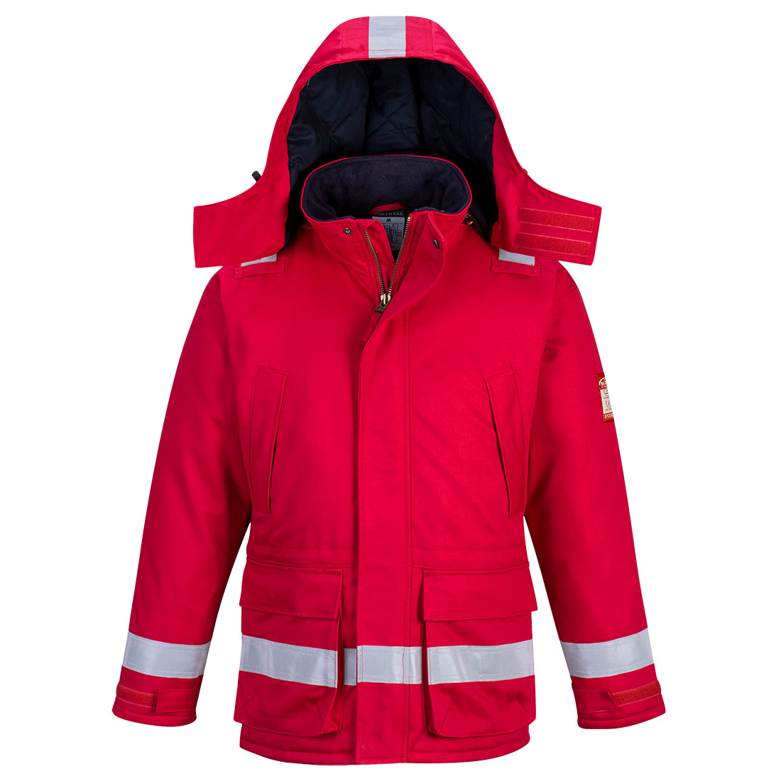 Flame Resistant Anti-Static Windproof Padded Winter Warming Jacket