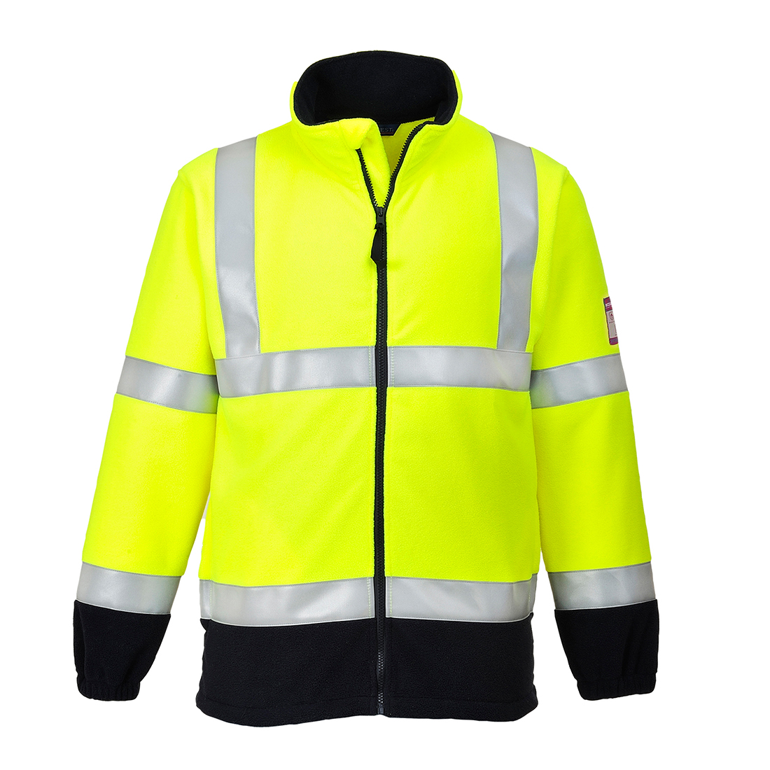 Flame Resistant Anti-Static Hi-Vis Warming Breathable Fleece