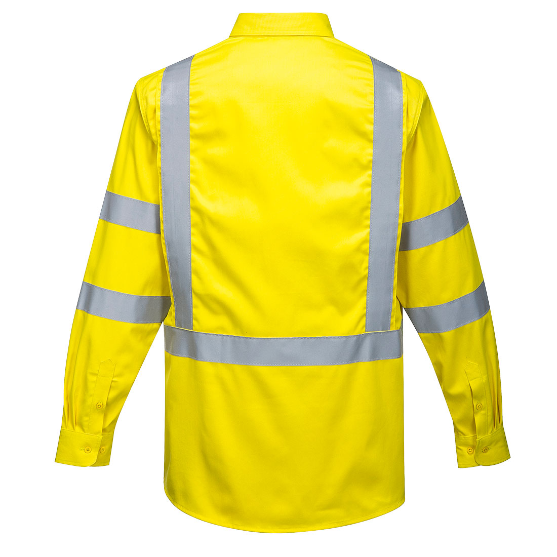 Flame Resistant Anti-Static Hi-Vis Lightweight Nylon Shirt