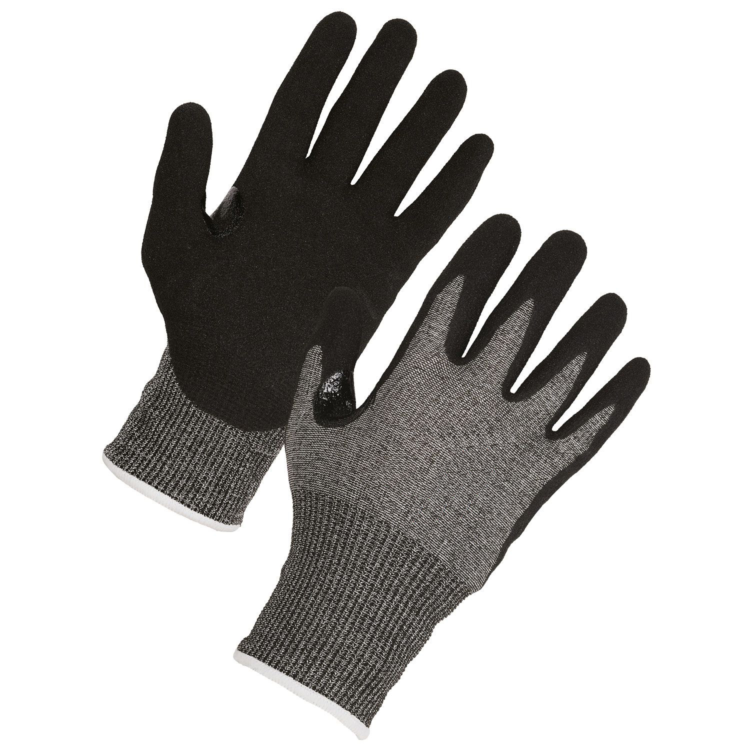 Anti-Cut Oil-Resistant Water Repellent Gloves with Palm Coating