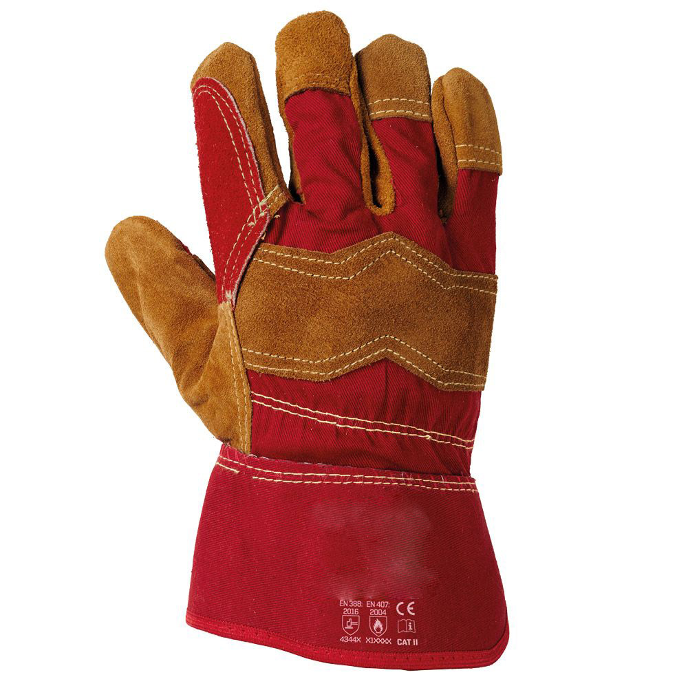 Effective cut, Abrasion Heat Resistant Reinforced Rigger Safety Gloves