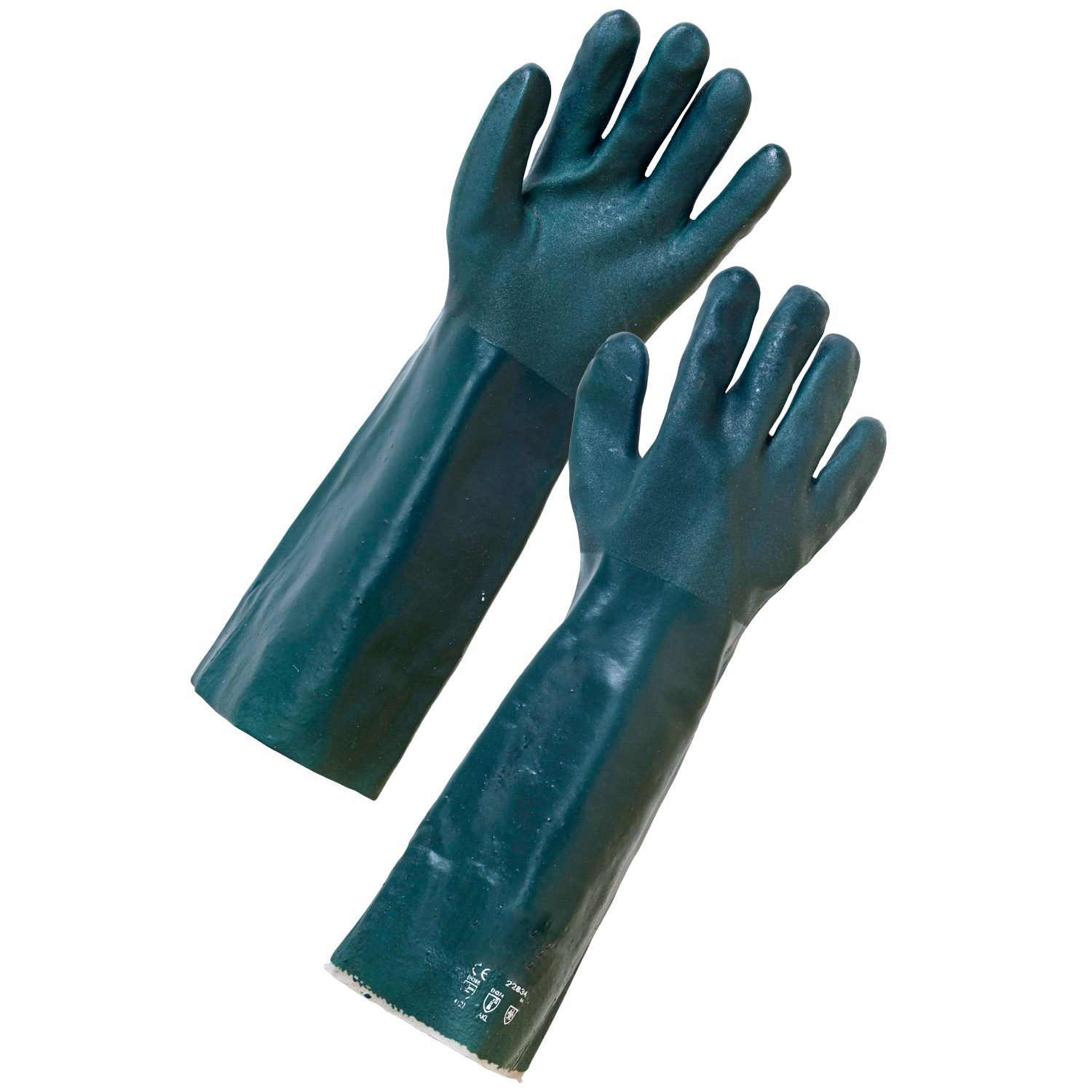 PVC Double Dip Chemical Resistant Gauntlets