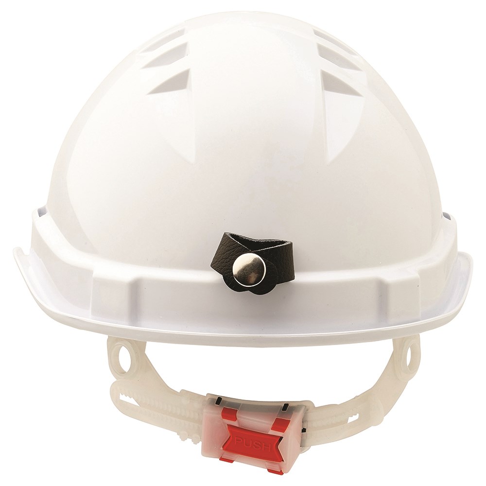 Safety Helmet Lamp Bracket Attachment