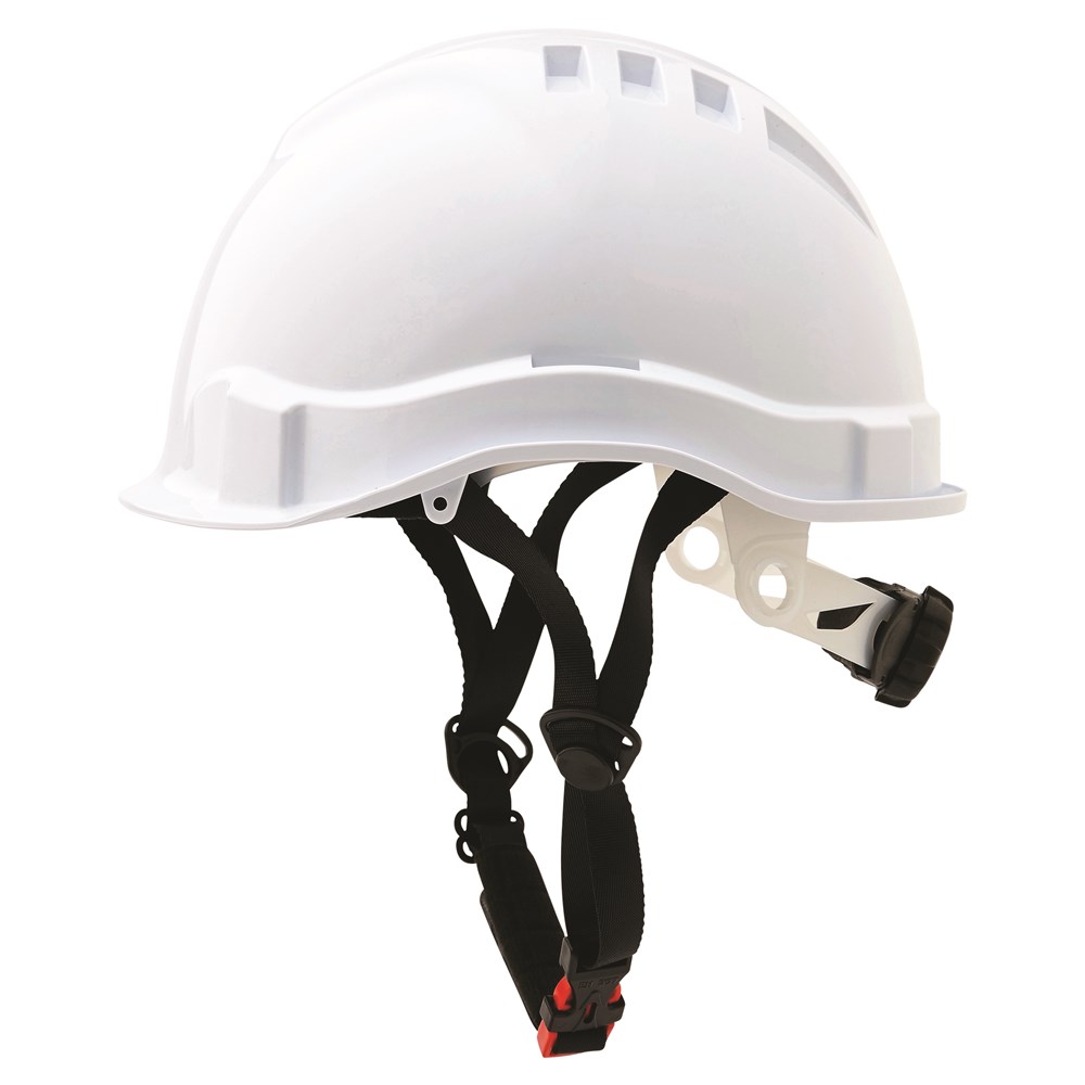 ABS Micro Peak Linesman Hard Safety Helmet Unvented 