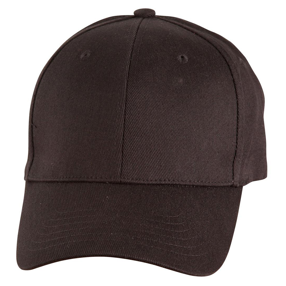 Heavy Unbrushed Cotton Fitted Cap