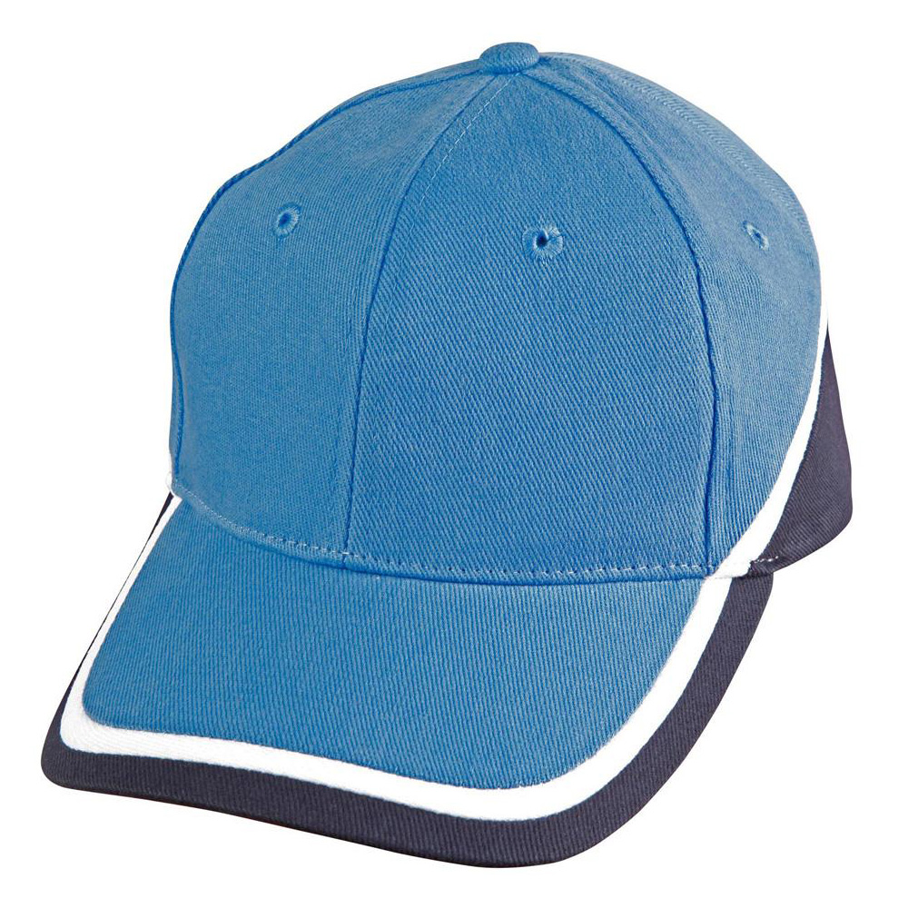 Tri-Colour Heavy Brushed Cotton Cap