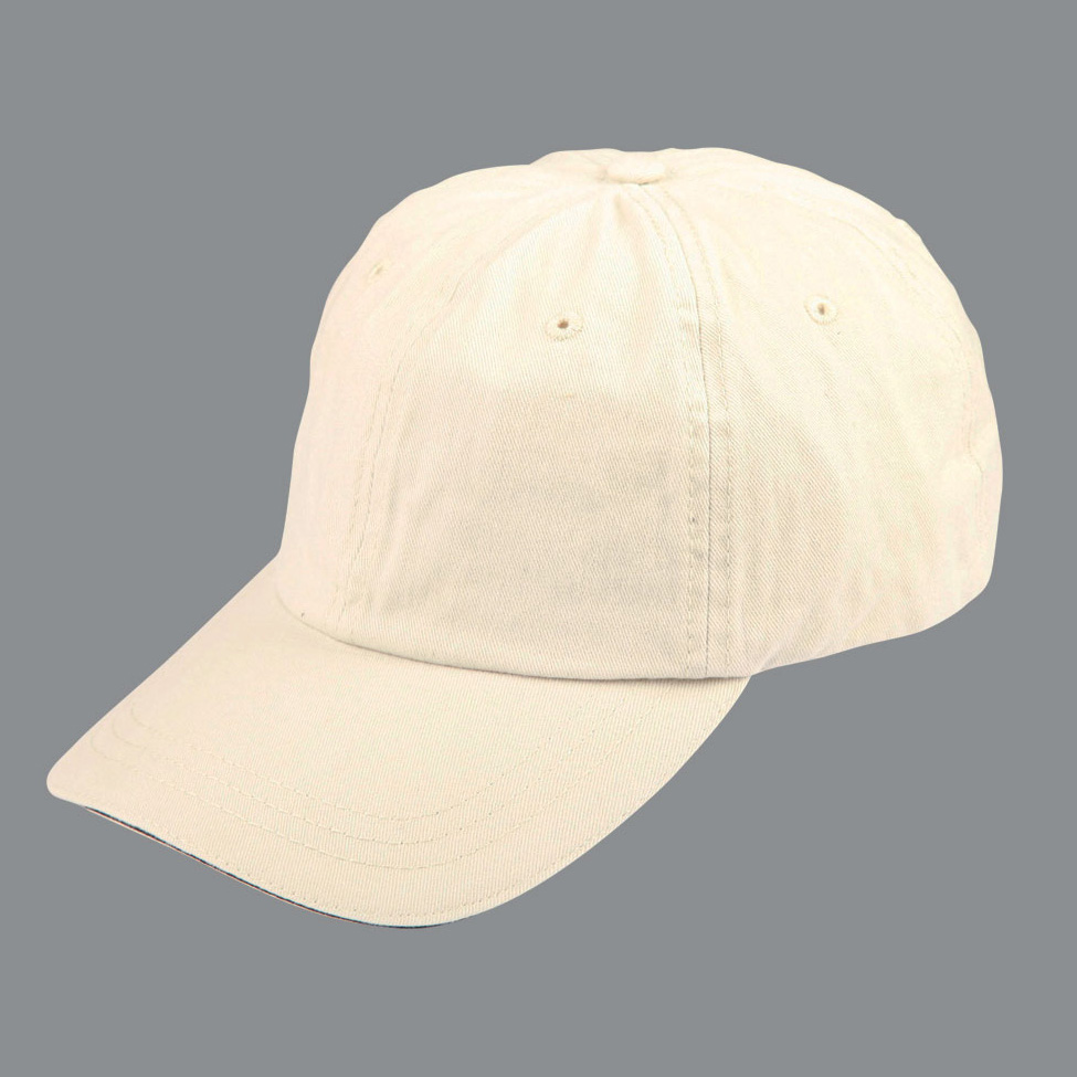 Washed Polo Premium Cotton Twill Sandwich Cap