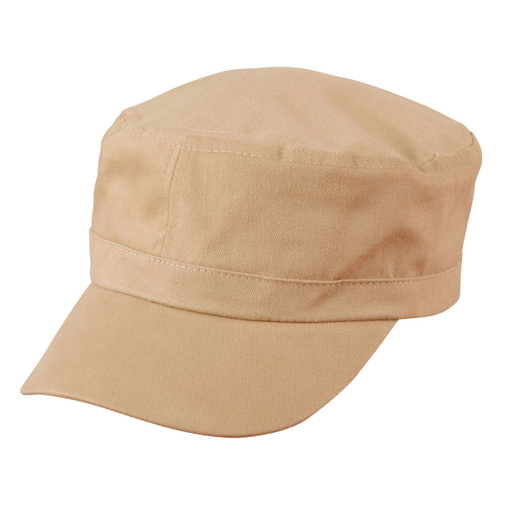 Premium Brushed Cotton Twill Military Cap