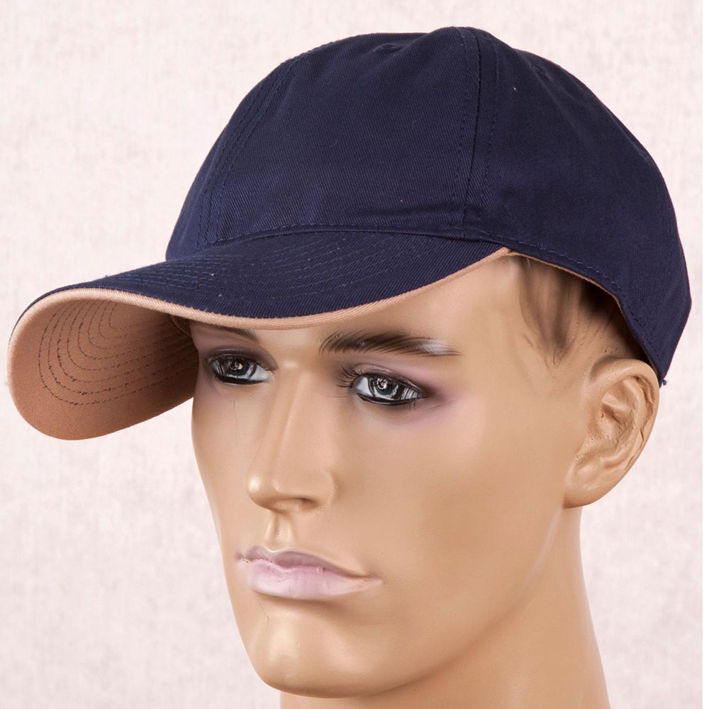 Contrast Colour Premium Washed Cotton Twill Cap