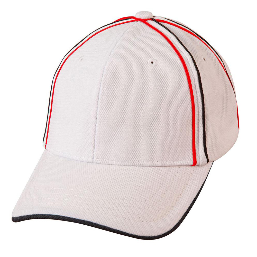 Tri-Colour Pique Mesh Cap