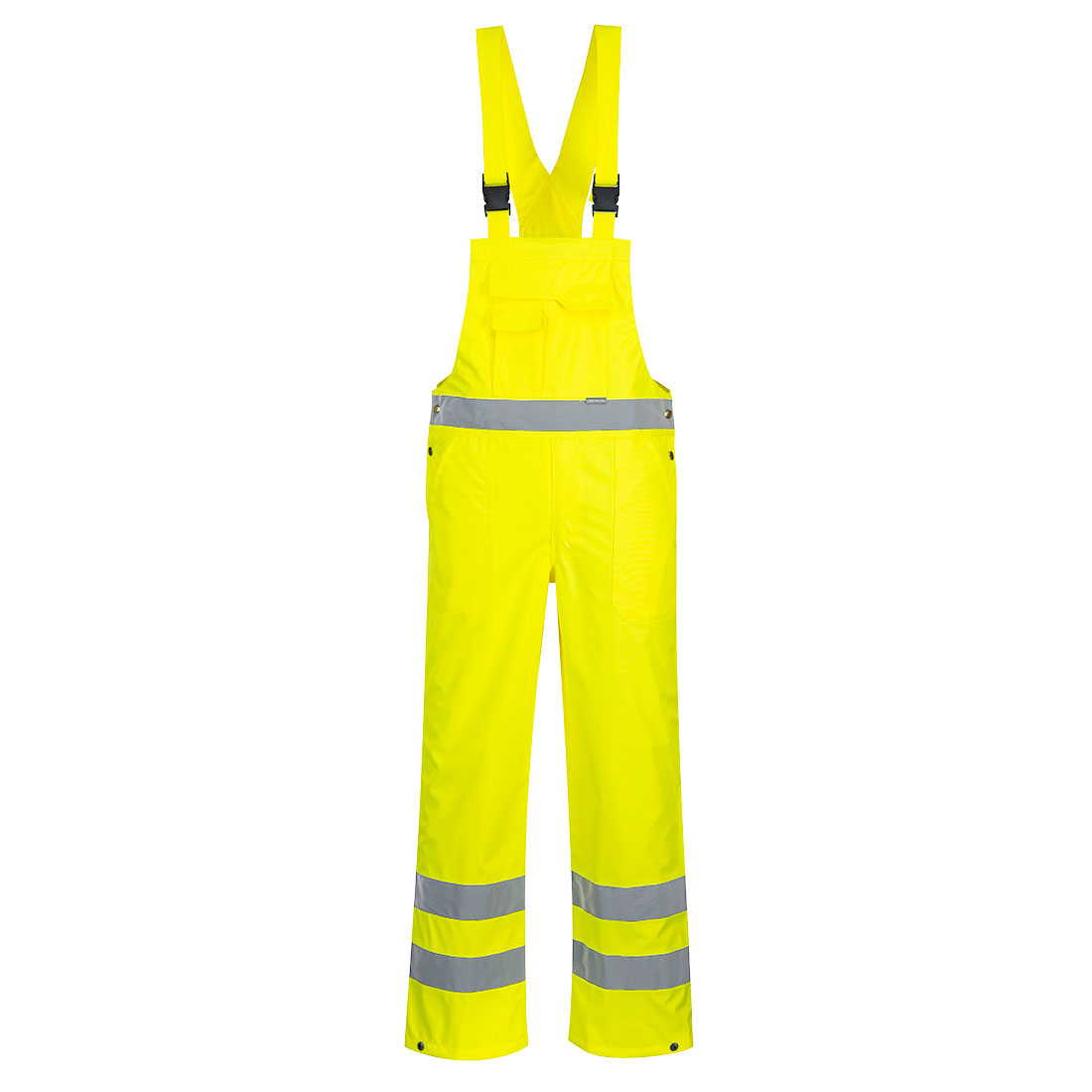 Hi-Vis Durable Waterproof and Breathable Bib & Brace Class 2