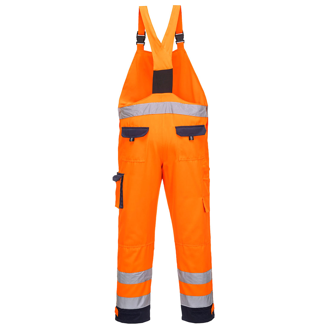 Hi-Vis Moden Style Bib and Brace with Texpel stain resistant finished