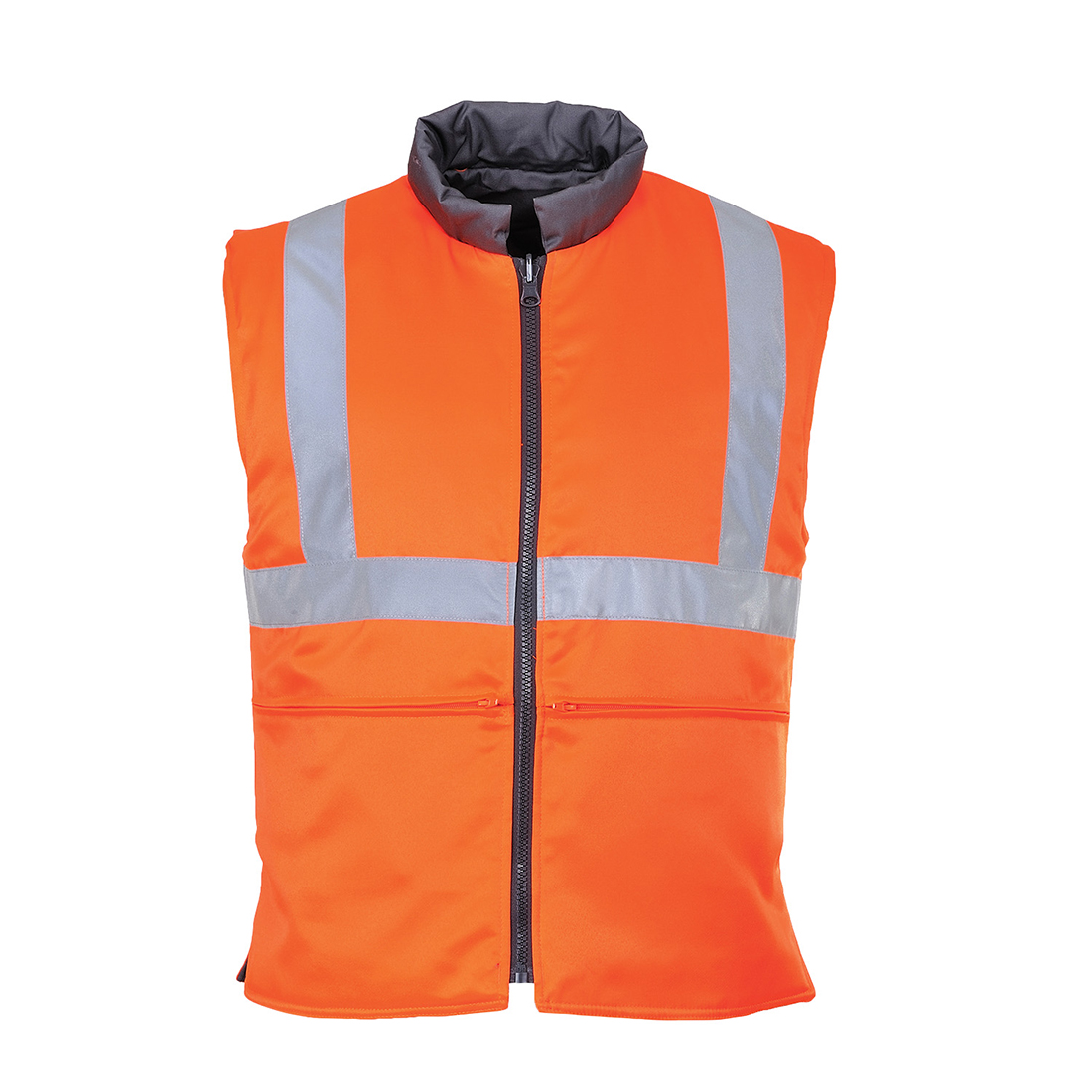 Hi-Vis Outstanding Reversible Bodywarmer RIS-3279-TOM