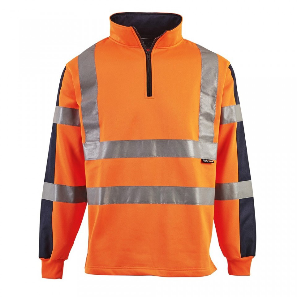 Hi-Vis Two Tone Warmth Breathable Jumper Fleece