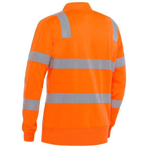 Hi Vis Wet Weather Breathable Warming Rail Fleece Pullover