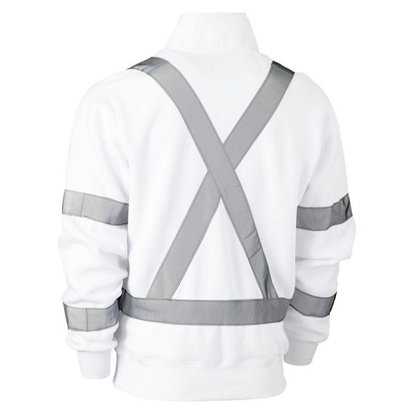 Hi Vis White Breathable Warming X Back Fleece Pullover - Pants Set 