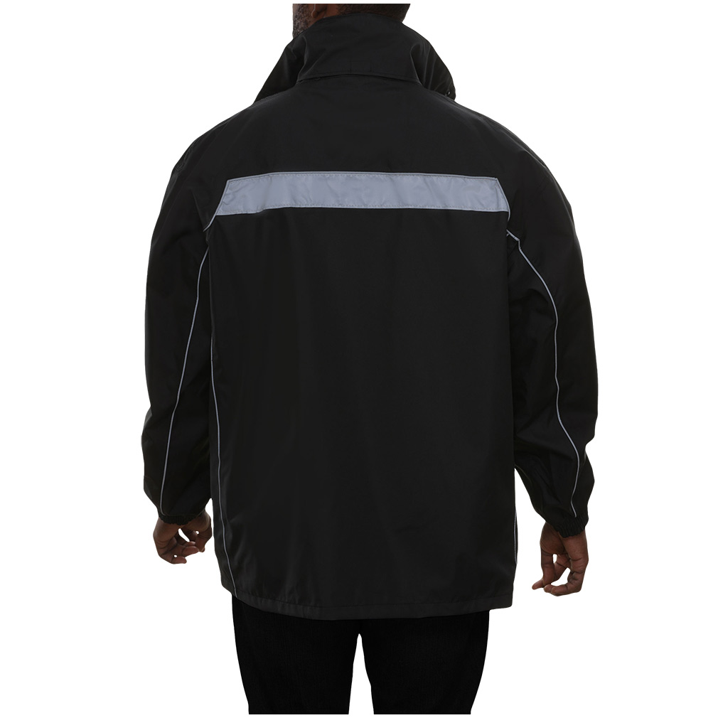 Reflective Jacket with Breathable Waterproof Hooded