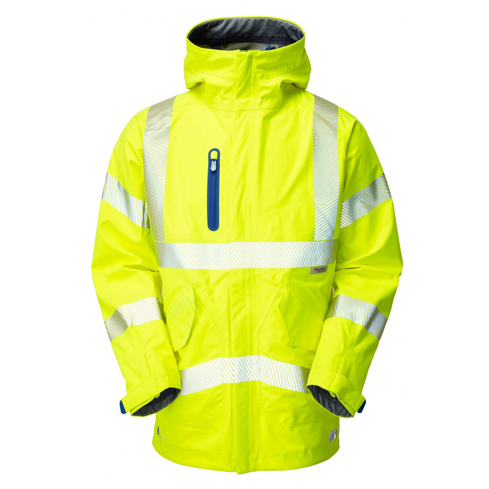 Hi-Vis Waterproof Anorak Class 3 with Heat 