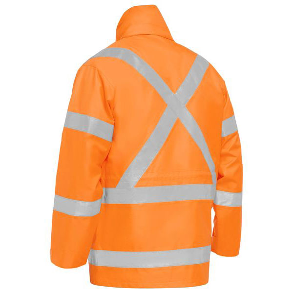 Oxford Reflective Two Tone Breathable Wet Weather 4 IN 1 RAIN JACKET