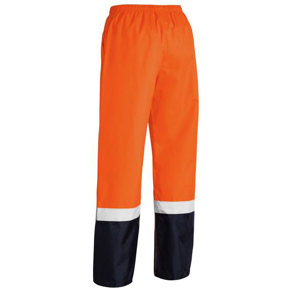 Hi Vis Wet Weather Breathable Two Tone Shell Waterproof Rain Pants