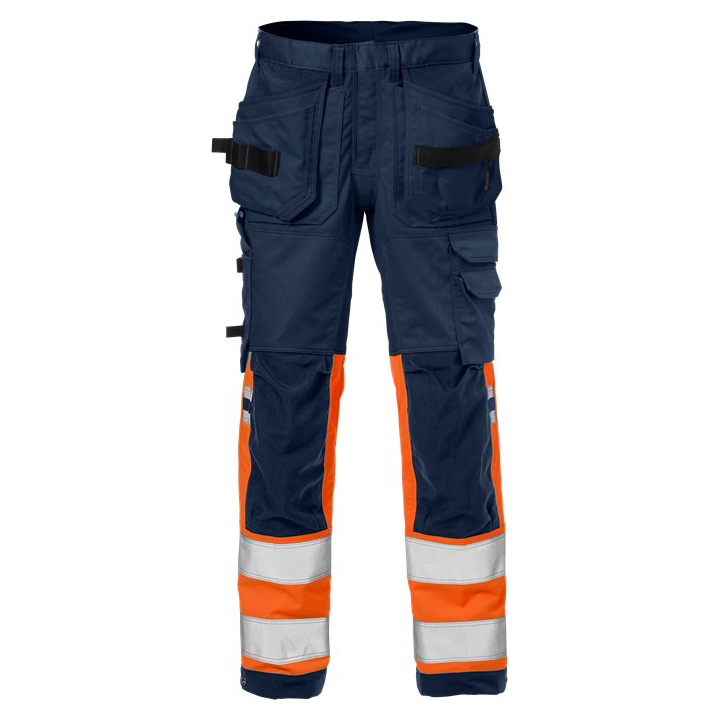 Hi-Vis Lightweight Durable Ripstop Stretch Trousers Class 2