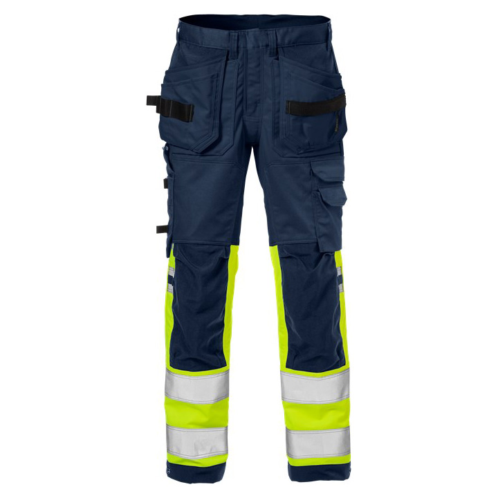 Hi-Vis Lightweight Durable Ripstop Stretch Trousers Class 2