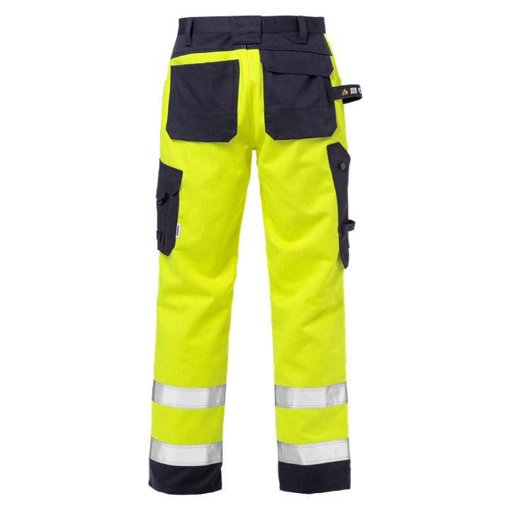 Flame High Vis Craftsman Trousers Class 2