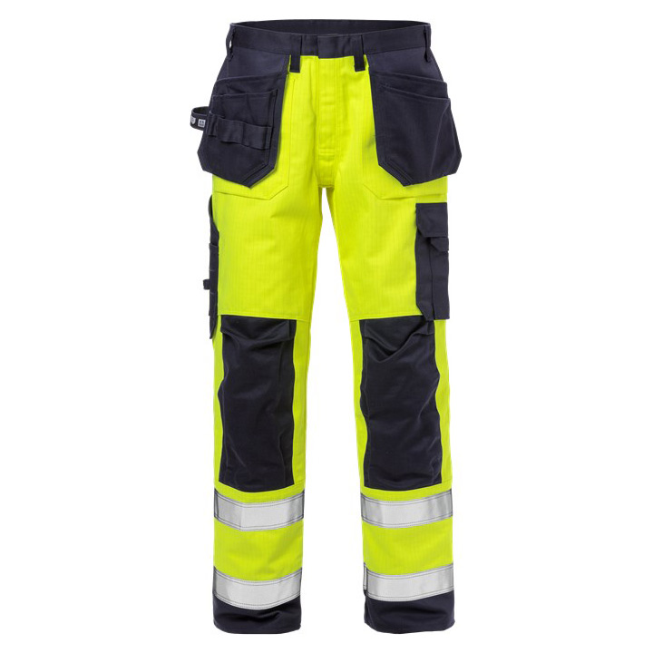 Flame High Vis Craftsman Trousers Class 2