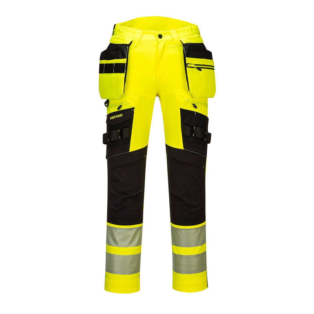 Hi-Vis Detachable Holster Pockets Trousers