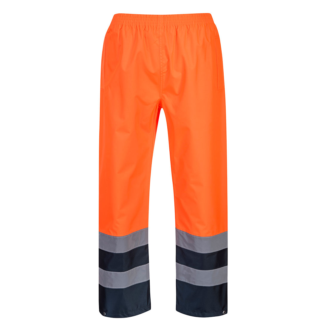 Hi-Vis Two Tone Lightweight Windproof Traffic Trousers 