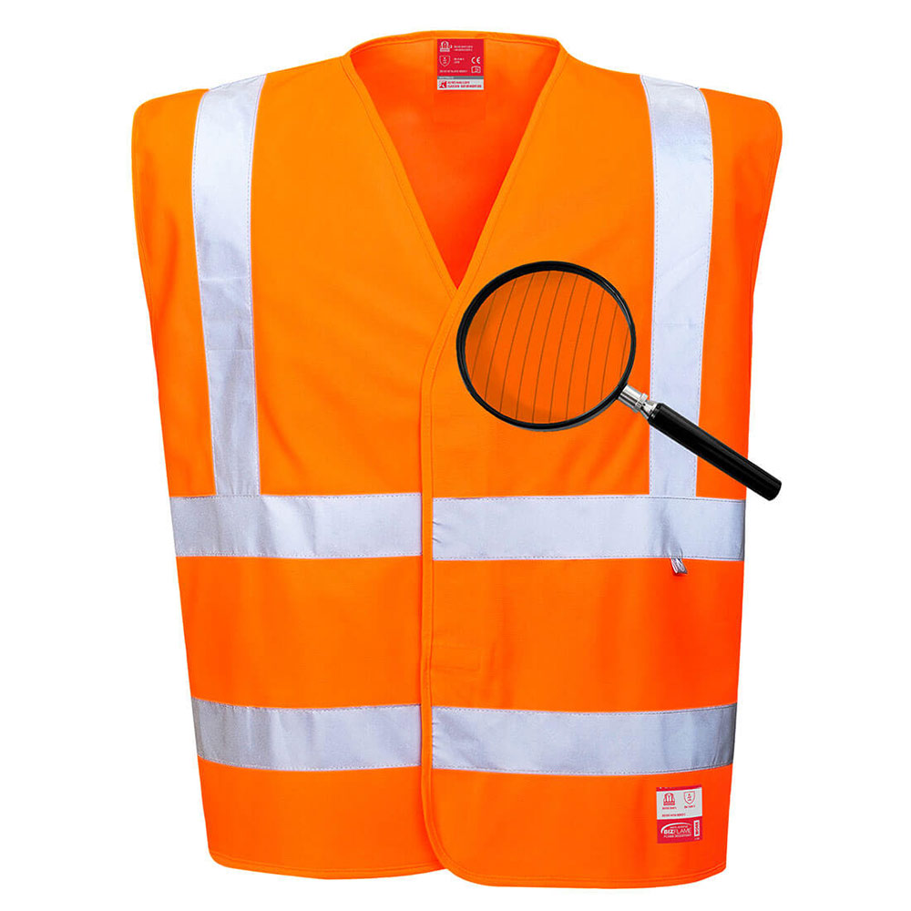 Hi-Vis Anti -Static Flame Resistant Vest