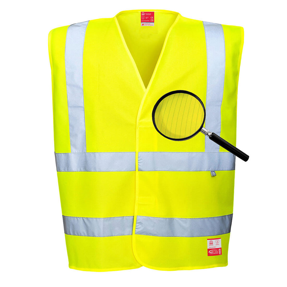 Hi-Vis Anti -Static Flame Resistant Vest