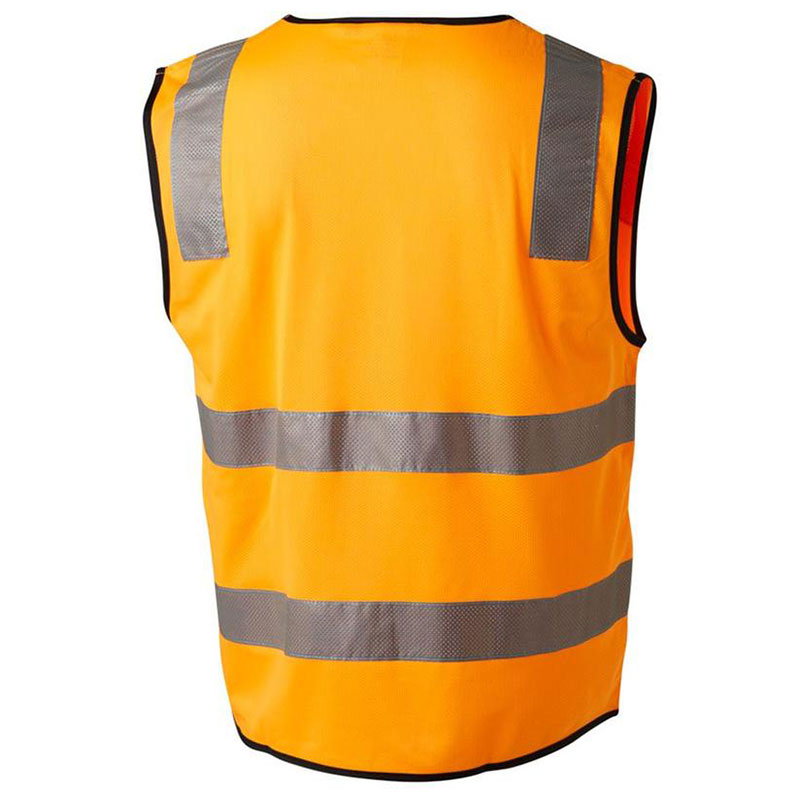 Rail Vic  Summer Air Hi Vis D/N Taped Vest