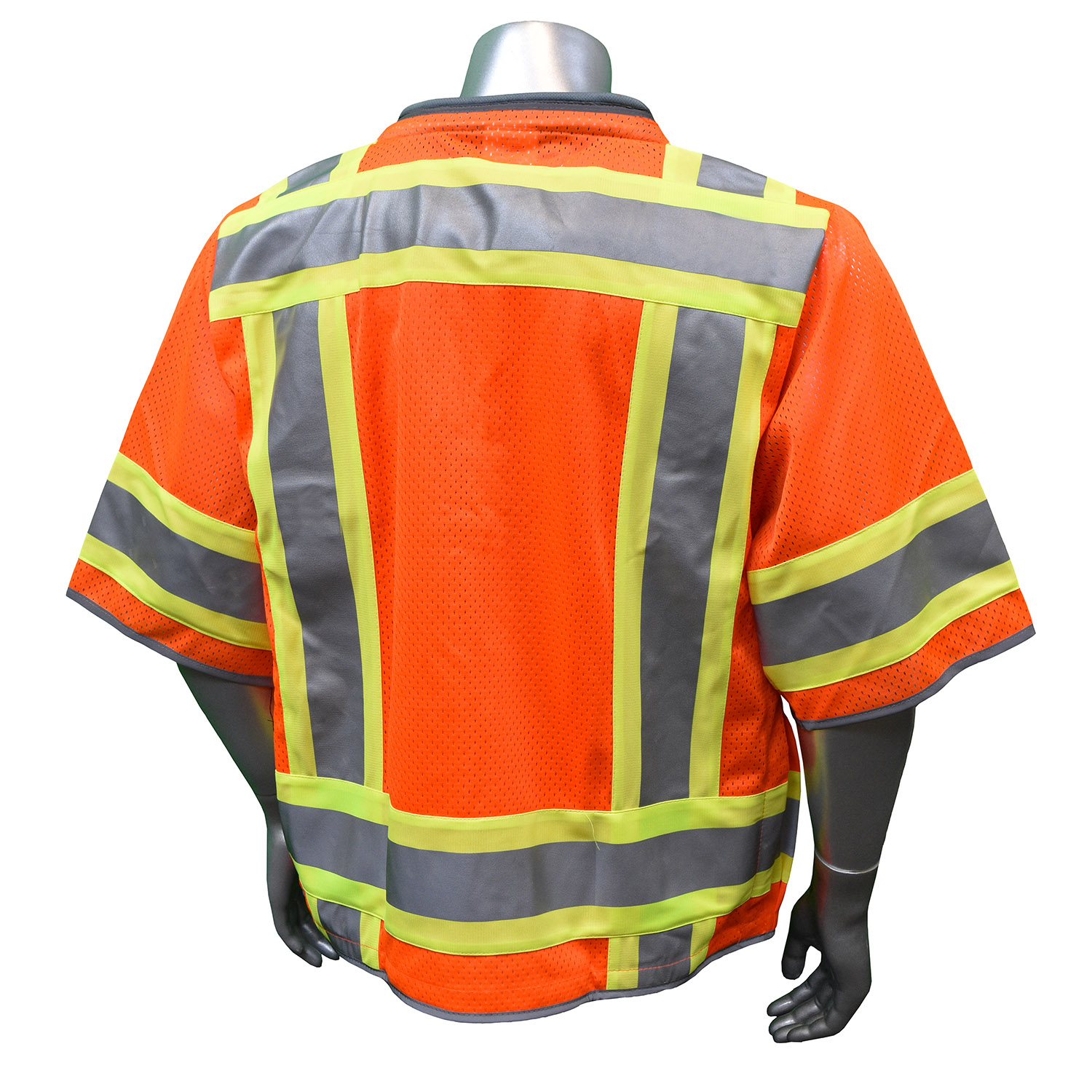 Hi-Vis Heavy Duty Series Safety Vest with Radio Pocket