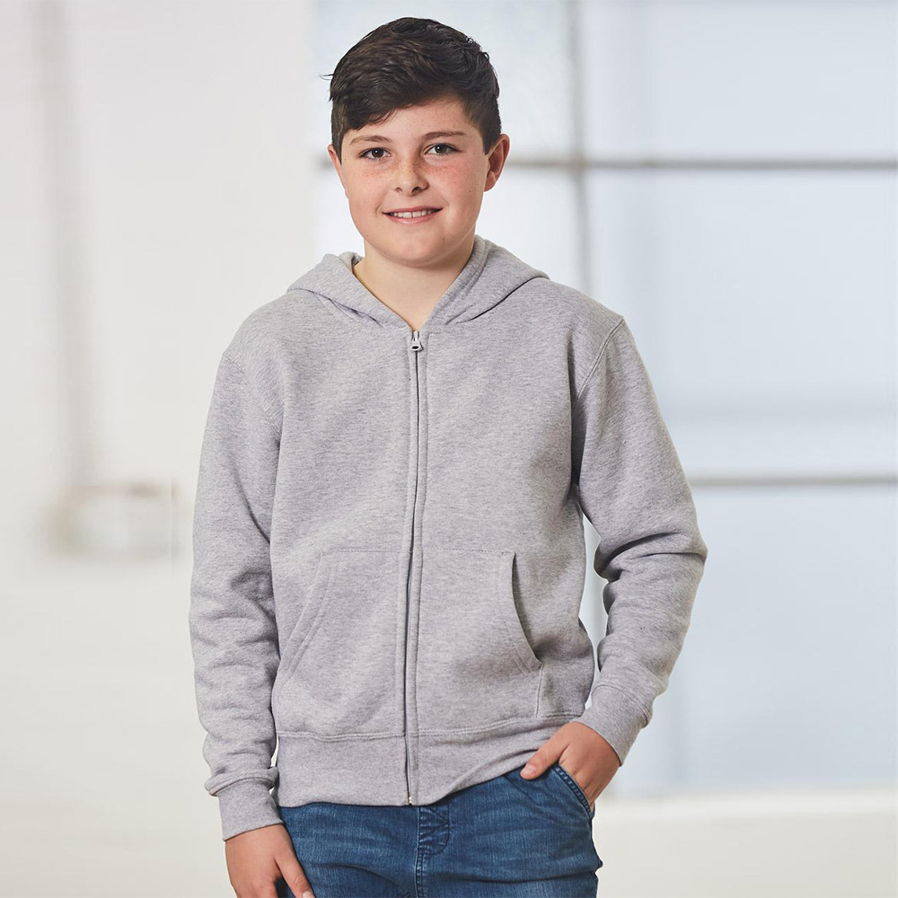 Kids' Full Zip Fleecy Hoodie