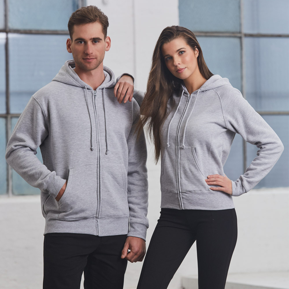 Men's Full Zip Fleecy Hoodie