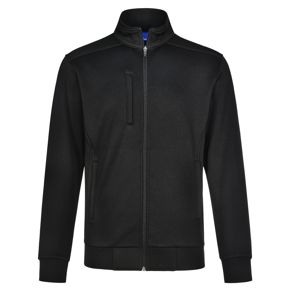 Men's Jacquard Fleece Bomber Jacket