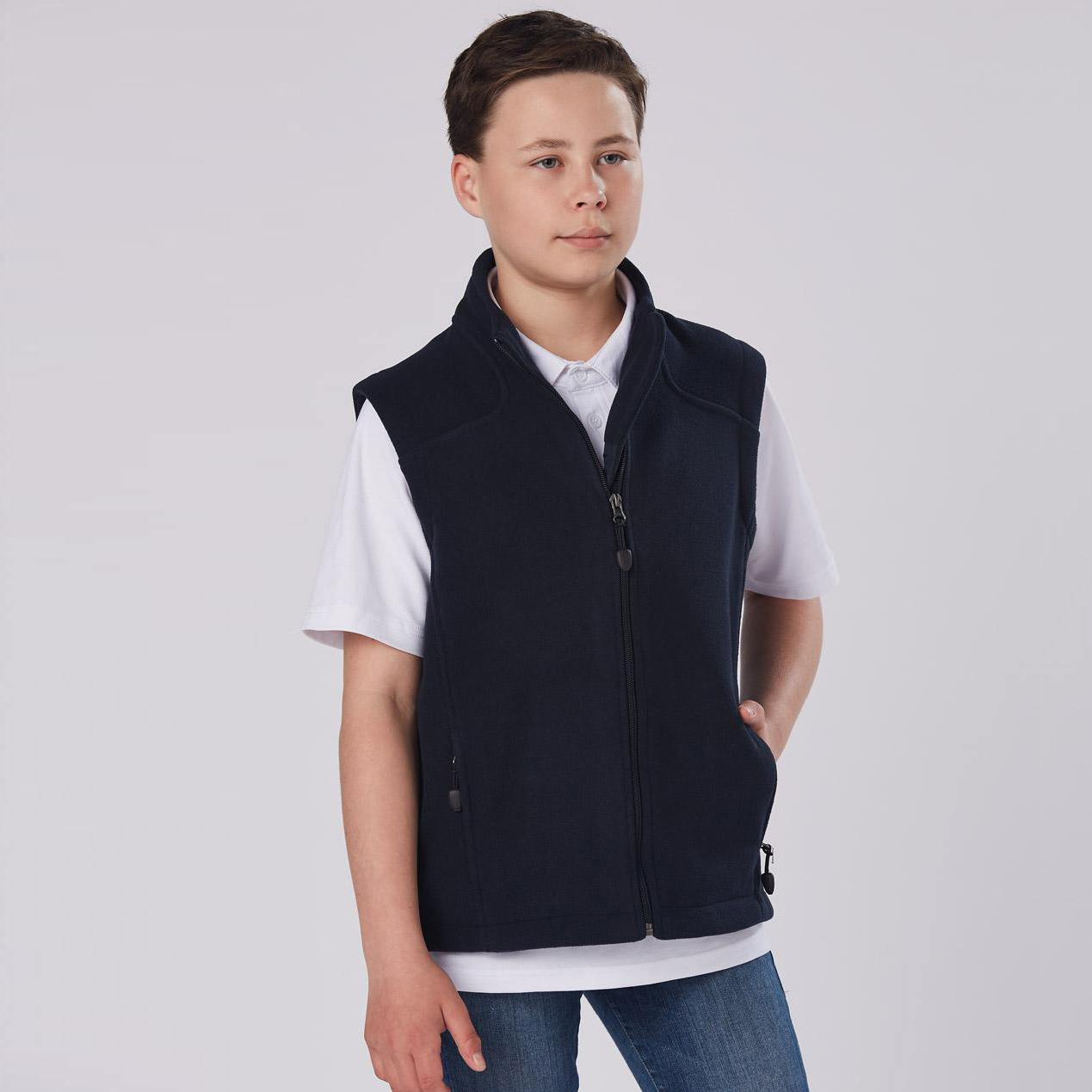 Kids' Bonded Polar fleece Vest