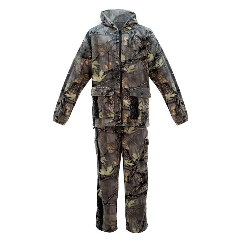 Kid Polar Fleece Camo Hunting Set