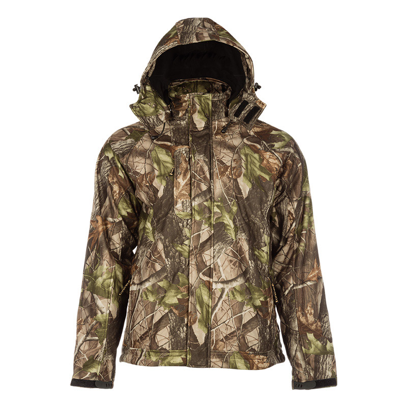 3-In-1 Waterproof Softshell Camo Hunting Jacket